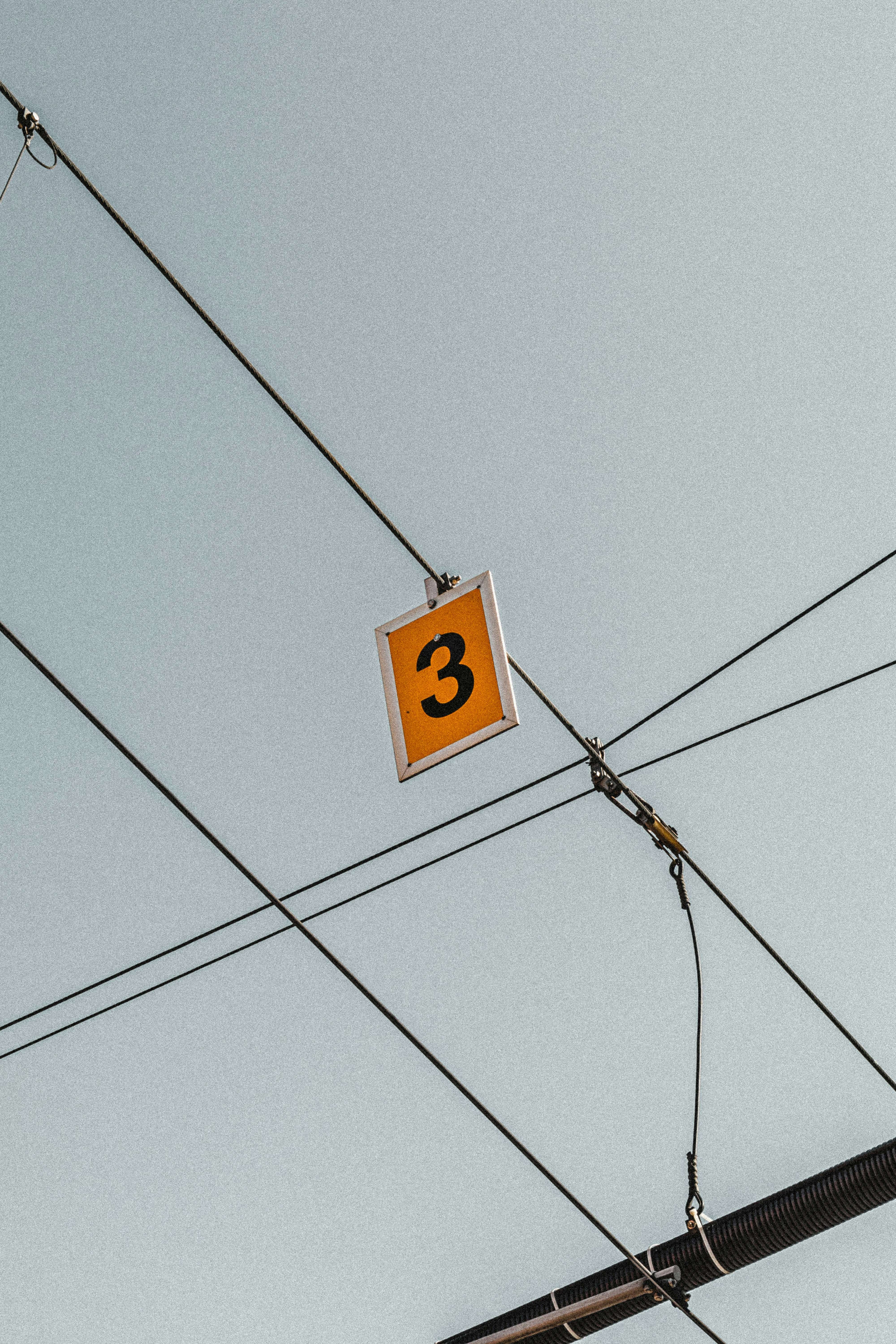 Industrial power lines against sky - connecting ideas